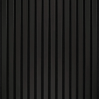 Nordive™ Akoestisch Lamellenpaneel — Gerookt Eiken (2,7 m × 1,10 m)