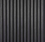 Nordive™ Akoestisch Lamellenpaneel — Gerookt Eiken (2,7 m × 1,10 m)